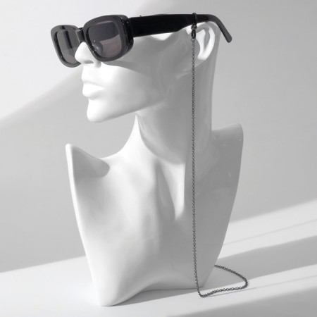 Chain for glasses "Aesthetics" No. 70, Black color, 70 cm