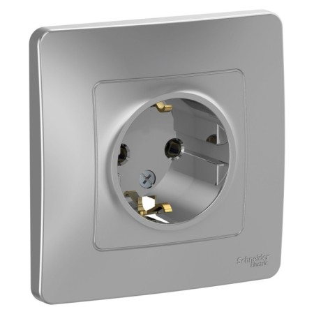 SEM SE BLANCA, 16 A, 250 V, built -in, with salary, IP20, aluminum, Blnrs001013