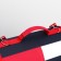 Animal shift bag, frame, 31 x 20.5 x 22 cm, blue-red