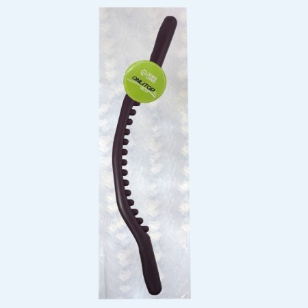 Massage plastic university arc with balls 46*2*8cm brown nap from-6