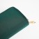 Women's wallet on lightning, green color