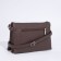 Cross-Bodi Bag on a zipper, brown color