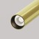 Suspended Technical P141RS-L125-6W4K-BBS, LED, 6 W, 30x30x651 mm, 290 lm, 4000K, black, brass