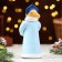Kovrov toy "Snow Maiden", ceramics