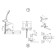 Bravat ECO 7F611147C-LB bath mixer, with long surge and shower water
