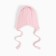 Hat for girls, pink color, size 40-42 cm