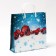 New Year. New Year's "festive blue" package soft plastic 30 x 30 cm.