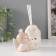 Souvenir Ceramics Light stand "Baby Angel in the Crown" 6.5x11x8 cm
