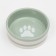 Ceramic “trace” bowl 300 ml 12.5 x 4.5 cm, gray-green in white strip