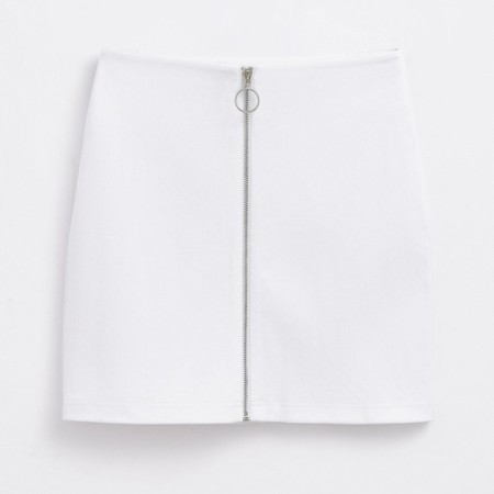 Women's skirt Rosa, size l, color White-1