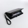Male purse for magnet, clip for bills, separation for SIM cards, black color