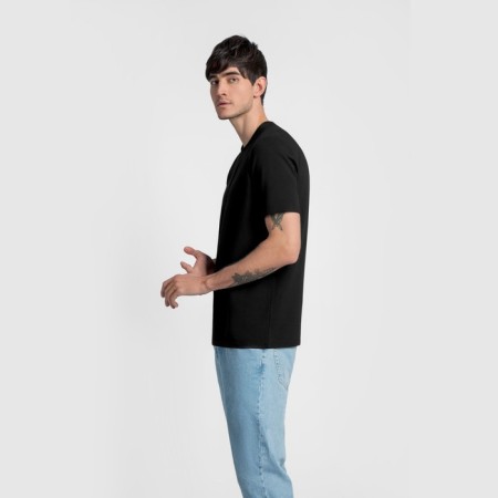 Male T -shirt LM, size 52, black color-1
