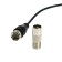 Antenna, indoor, active, with an amplifier, 5 V, 25 DBI, DVB-T2, digital, adhesive, black
