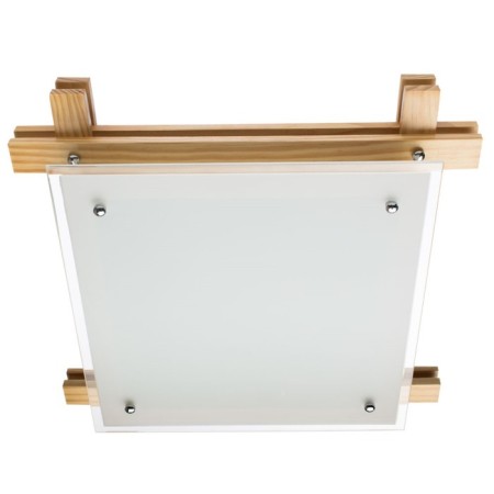 Archimede 3x60W E27 Brown lamp 40x40x9 cm