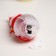 Christmas tree toy "Snowman", 10 cm, from batteries, glow of multi (RGB)