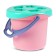 Sanding set-granter, turquoise pink