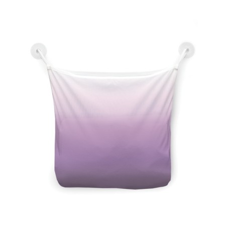Organizer in a bath on suction cups "Violet gradient", for storing toys and trifles, size 33x39 cm-2
