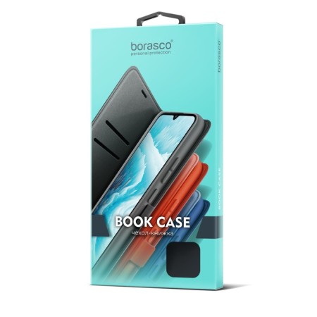 Borasco Book Case for Xiaomi Poco F5 Black-2