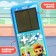 Electronic game, blue color