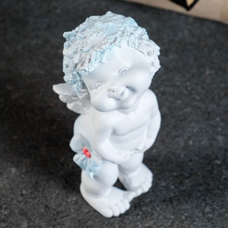 Figure "Happy Angel" White 7x8x17cm-4