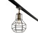 TRUKOL LOMK "Ortico" E14 40W Black 20x14x13cm