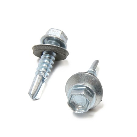 Roofing screws 5.5x25 mm, galvanized, 200 pcs.-2