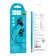 Hoco M103 headphones, wired, vacuum, microphone, 1.2 m, black