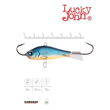 Balancir Lucky John Baltic 6, 6 cm, color 53-1