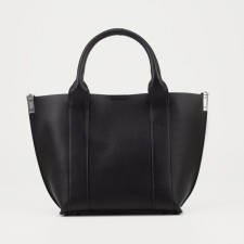 Bag Female Tout with zipper, black color