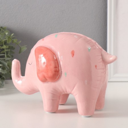 Pigger Ceramics "Elephant-Sharik in Confetti" 21.9x10.7x14.1 cm-3