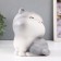 Figure "kitten" height 17 cm, width 13 cm, length 14 cm.