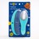 Set for hair care "Bear Prince", comb and brush, turquoise color