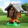 Garden figure "hut" 35x25x30cm