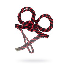 Handcuffs from the cotton rope 