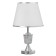 Hand lamp "Stained glass" E27 40W chrome 26x26x42cm Risalux