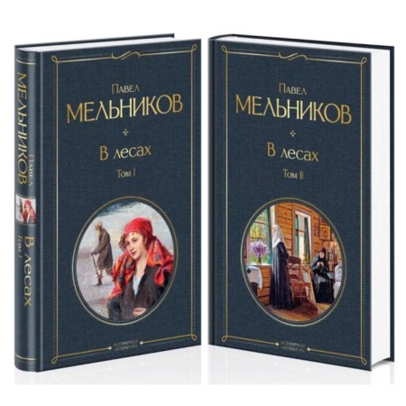 In the forests (a set of 2 books). Melnikov P.I.