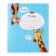 Notebook of 18 sheets in the “Funny Animals” cage, covered cartoon, mix