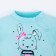 Body for a girl, mint color/bunny, height 62 cm