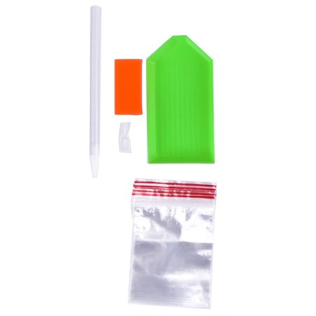 Diamond mosaic on a subframe with a full filling of “peonies”, 20 x 30 cm-4
