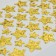 Plastic sticker with glitter "stars" MIX 35.5x12.7 cm
