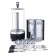 ELECTROSHSHLELSK KITFORT KT-1405, 900 watts, 5 skewers, silver