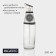 Capacity for oil and vinegar with Magistro dispenser, 500 ml, black color
