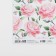 Glossy packaging paper "Pink peonies", 50 x 70 cm