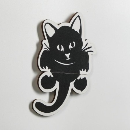 Wall decor, sticker on the switch "cat", 14 x 10 cm-1
