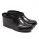 Garden galoshes with insulation, size 36, black, PVC