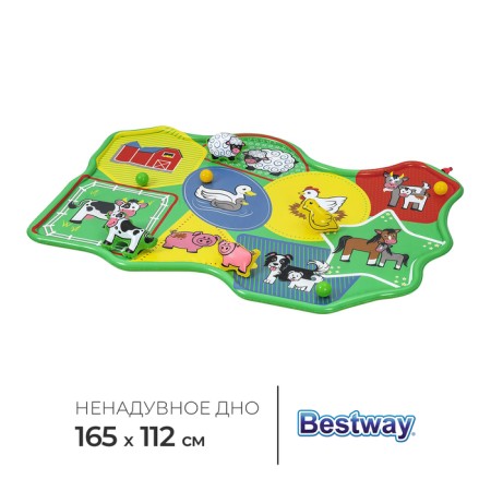 Game path "on the farm", 165 x 112 cm, from 1 year 52564 Bestway
