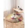 Tables on the table “Morning with tulips”, round, oxford, elastic band, size 120x120 cm, diameter 75-100 cm
