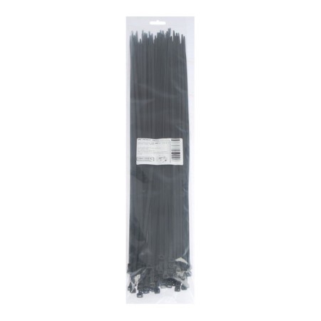 Nylon clamp, plastic, 4.8x500 mm, black, in packaging 100 pcs.-1
