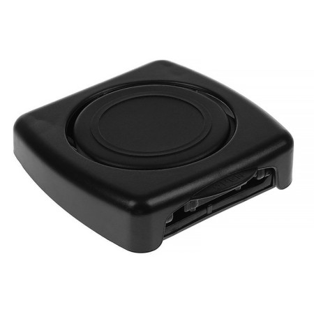 Torso cup holder in a car, black-2