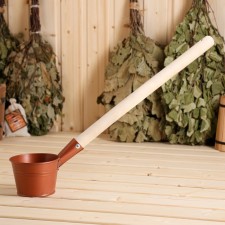 Bath bucket, 0.5 l, bronze